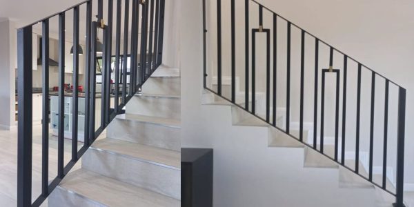 Custom steel balustrade